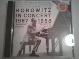 Vladimir / Scarlatti Horowitz/Horowitz In Concert 1967-68